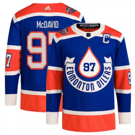 Edmonton Oilers tröja Connor McDavid Heritage Classic Adidas 2023-24 Blå Authentic - NHL Tröjor Herr Edmonton Oilers tröja Connor McDavid Heritage Classic Adidas 2023-24 Blå Authentic - NHL Tröjor Herr